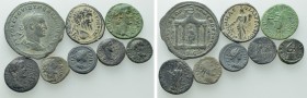 8 Roman Provincial Coins.