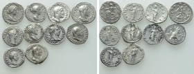 10 Roman Coins.