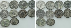 10 Roman Coins.