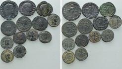 13 Roman Coins.