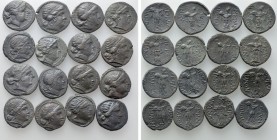 16 Greek Coins.