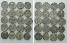 20 Antoniniani of Claudius Gothicus.