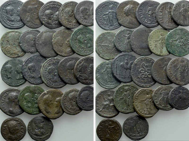 22 Roman Provincial Coins. 

Obv: .
Rev: .

. 

Condition: See picture.
...