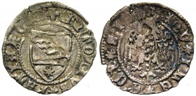 Aquileia - Antonio II (1402-1411) - Denaro o soldo - MIR 58 - Ag gr. 0,66 
MB+