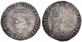 Firenze - Cosimo I (1537-1574) Giulio - Mir.153 - RARA - Ag gr.2,99 
BB+/qSPL