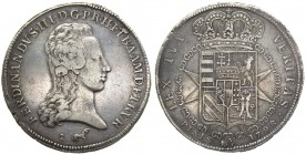 Firenze - Ferdinando III (1791-1824) Francescone II°Serie 1798 - RARO - MIR 405/7 - Ag gr.27,16 
BB/qSPL