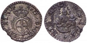 Genova - Repubblica Dogi Biennali III Fase (1637-1797) 8 Denari 1795 - Mi gr.1,05 
BB+