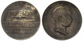 Lombardo Veneto - Ferdinando I (1835-1848) Medaglia dell'Incoronazione - Ag gr.5,5 &Oslash; mm.21,1