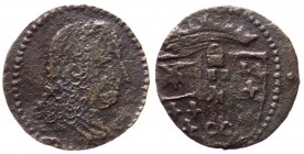 Modena - Francesco III (1737-1780) Sesino - MIR.854 - Cu gr.0,48 
qBB