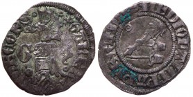 Milano - Galeazzo II Visconti (1354-1378) Sesino - Crippa 3/a - Mi gr.1,02 
BB+