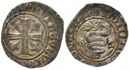 Milano - Gian Galeazzo Visconti (1378-1402) Sesino del I°Tipo - Crippa 2 - Ag gr.1,10 
qSPL