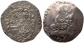 Milano - Carlo II (1665-1700) Filippo 1676 - Ag
SPL