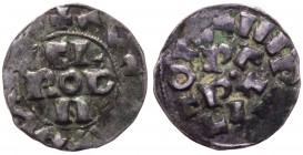 Pavia - Corrado I di Franconia (1027-1029) Denaro - Mir.835 - Ag gr.1,14