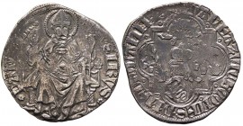 Pavia - Galeazzo II Visconti (1359-1378) Grosso - Variante legenda con "PAPPIA" - RARA - Ag gr.2,43