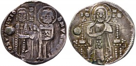 Venezia - Giovanni Soranzo (1312-1328) Grosso di Tipo 1 - Foro otturato - Ag gr.2,01