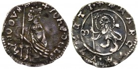 Venezia - Giovanni Dolfin (1356-1361) Soldino con Leone rampante - Ag gr.0,53