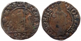 Venezia - Giovanni II Corner (1709-1722) soldo da 12 bagattini - Mi gr.1,83 
MB