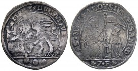 Venezia - Alvise Pisani (1735-1741) Mezzo Ducato - Sigle Z.F. - CNI 27 - Ag gr.11,03
MB+