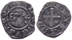 Amedeo VIII Conte (1391-1416) Viennese del II° tipo. D/ FERT in caratteri gotici minuscoli; R/ Croce Piana - MIR 124 - RR MOLTO RARA gr.0,94