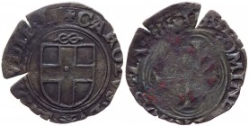 Carlo II (1504-1553) Parpagliola del I°Tipo - Mir.394b gr.1,44