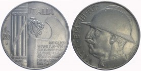 Vittorio Emanuele III (1900-1943) 20 Lire 1928 "Elmetto" Anno VI - NC - Ag
qSPL