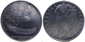100 Lire "Minerva" 1957
SPL/FDC