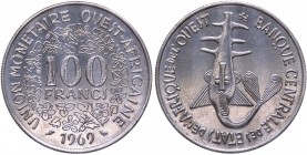 West Africa - 100 Francs 1969 - Alta consevazione