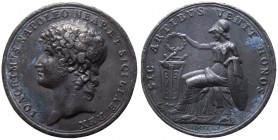 Gioacchino Napoleone Murat (1808-1815) Medaglia 1811 Premio dell’Accademia delle Scienze di Napoli. - RARA. Rif.Ricciardi 87; Siciliano 30; Julius 247...