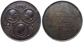 Roma - Medaglia Onore a Metastasio, Visconti e Pinelli 1840 - Opus Girometti - Ae gr.62,05 Ø mm50