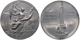 Milano - Medaglia ai Caduti delle Cinque Giornate 1895 gr.59,20 Ø mm52,5