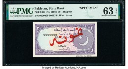 Pakistan State Bank of Pakistan 2 Rupees ND (1985-99) Pick 37s Specimen PMG Choice Uncirculated 63 EPQ. 

HID09801242017

© 2020 Heritage Auctions | A...