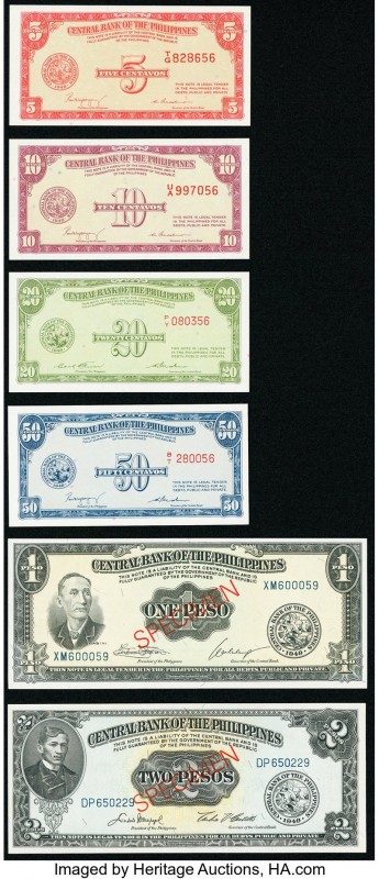 Philippines Group Lot of 19 Examples Very Good-Crisp Uncirculated. 

HID09801242...