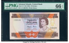 Solomon Islands Central Bank of Solomon Islands 20 Dollars ND (1984) Pick 12 PMG Gem Uncirculated 66 EPQ. 

HID09801242017

© 2020 Heritage Auctions |...