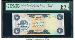 United Arab Emirates Currency Board 10 Dirhams ND (1973) Pick 3a PMG Superb Gem Unc 67 EPQ. 

HID09801242017

© 2020 Heritage Auctions | All Rights Re...