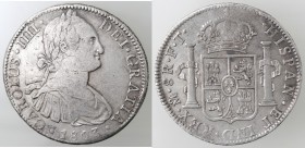 Messico. Carlo IV. 1788-1808. 8 reales 1803 FT. Ag.