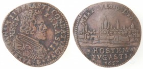 Olanda. Filippo IV. Token 1657. Ae.