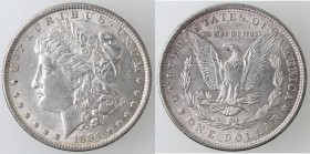 USA. Dollaro Morgan 1884 Philadelphia. Ag.