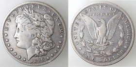 USA. Dollaro Morgan 1886 O. Ag.