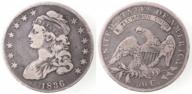USA. Mezzo Dollaro 1836. Ag.