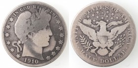 USA. Mezzo Dollaro 1910. Ag.