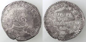Napoli. Filippo II. 1554-1556. Ducato. Ag. Da principe.