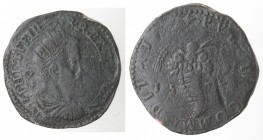 Napoli. Filippo II. 1556-1598. Tornese 1577. Ae.