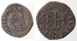Napoli. Filippo II. 1556-1598. Cavallo. Ae.