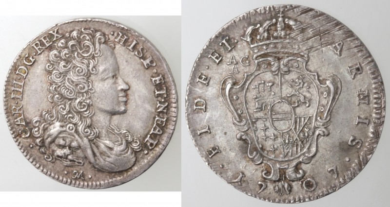 Importante Collezione del Vicereame. 2° parte. Napoli. Carlo III. 1707-1711. Car...