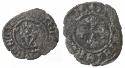 Napoli. Giovanna II. 1414-1435. Denaro. Mi. 
