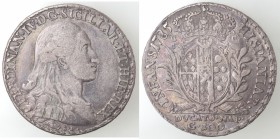 Napoli. Ferdinando IV. 1759-1799. Ducato 1785. Ag.