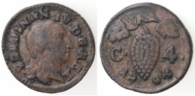 Napoli. Ferdinando IV. 1804-1805. 4 Cavalli 1804. Ae.