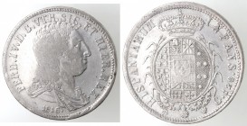 Napoli. Ferdinando I. 1815-1816. Piastra 1816. Ag.