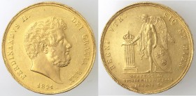 Napoli. Ferdinando II. 1830-1859. 30 Ducati 1851. Au.