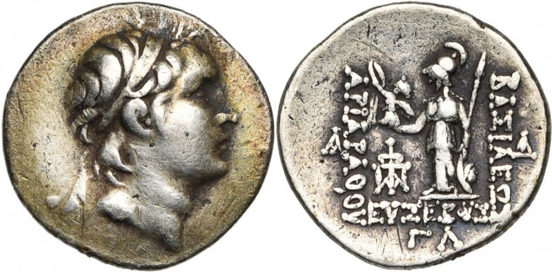 ROYAUME DE CAPPADOCE, Ariarathes IV Eusebes (220-163), AR drachme, 187 av. J.-C....